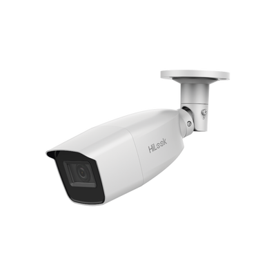 BULLET TURBOHD 720P / LENTE VAR. 2.8 A 12 MM / CLIMAS EXTREMOS / IR EXIR INTELIGENTE 40 MTS / EXTERIOR IP66 / TVI-AHD-CVI-CVBS / DWDR