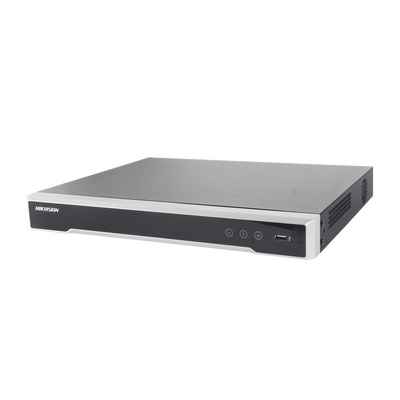 NVR 8 MEGAPIXEL (4K) / 16 CANALES IP /16 PUERTOS POE+ / 4 BAHÍAS DE DISCO DURO / SWITCH POE 300 MTS / HDMI EN 4K - Imagen 2