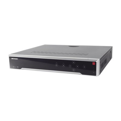 NVR 8 MEGAPIXEL (4K) / 16 CANALES IP /16 PUERTOS POE+ / 4 BAHÍAS DE DISCO DURO / SWITCH POE 300 MTS / HDMI EN 4K