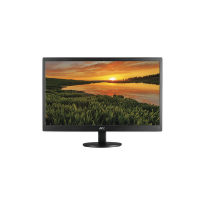 MONITOR LED DE 16", RESOLUCIÓN 1366 X 768 PIXELES CON ENTRADA DE VIDEO VGA. ALIMENTACIÓN POR USB PARA CONECTARSE DIRECTO AL DVR/NVR