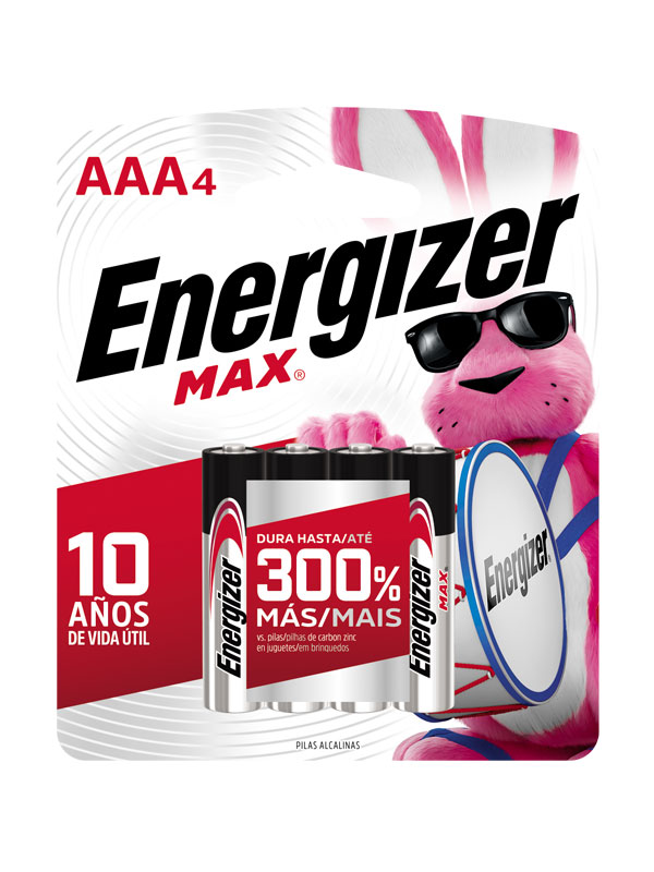 ENERGIZER MAX® PILAS AAA