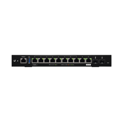 EdgeRouter 12, con 10 puertos 10/100/1000 Mbps + 2 puertos SFP, con funciones avanzadas de ruteo - Imagen 3