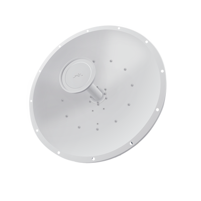 Antena Direccional RocketDish airMAX, ideal para enlaces Punto a Punto (PtP), frecuencia 2 GHz (2.3 - 2.7 GHz) de 24 dBi